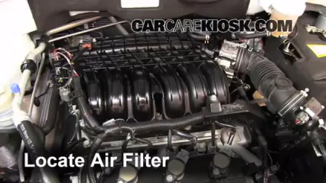 2011 Mitsubishi Endeavor LS 3.8L V6 Filtro de aire (motor) Cambio